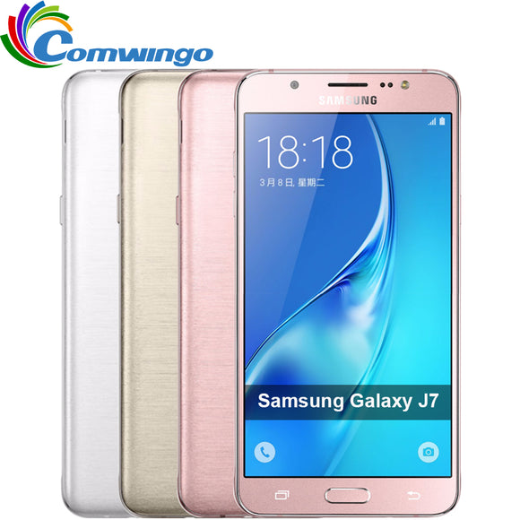 Original Samsung Galaxy J7 J7108 (2016) Dual SIM LTE Cellphone Octa-core 5.5