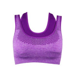 Women Sport Gym Yoga Workout Bra Running Padded Fitness Tops Vest Hot BK L