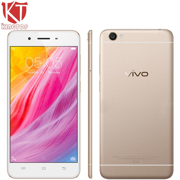 Original VIVO Y55A Mobile Phone 5.2 inch 4G LTE 2GB RAM 16GB ROM Octa Core Android6.0 8.0MP Camera 2730mAh Fingerprint CellPhone