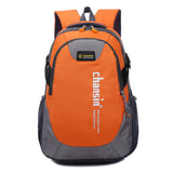 Causl Neutral Nylon Backpack Big Capacity Men Travel Student School Laptop Bag