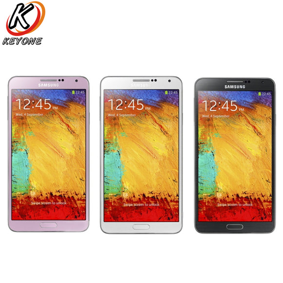 Original New Samsung Galaxy Note 3 N9005 Mobile Phone  5.7 inch Quad Core 3GB RAM 32GB ROM 3200mAh 13.0MP Android CellPhone