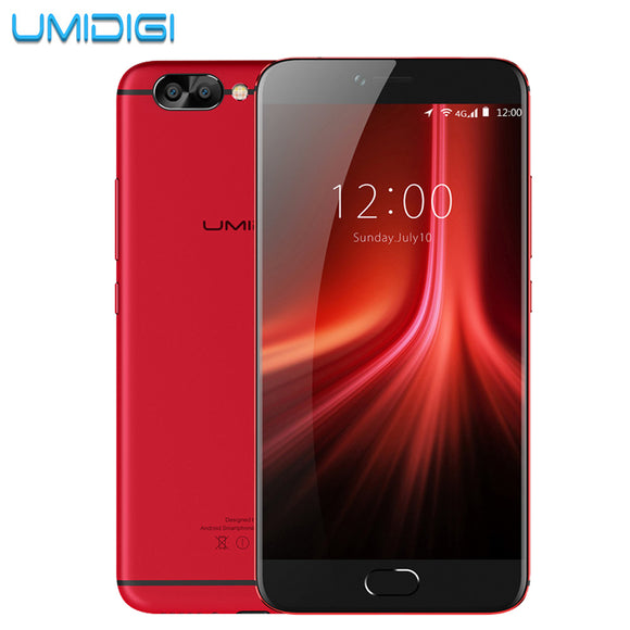 Umidigi Z1 Pro Ultra Thin Smartphone 5.5'' 4000mAH 6G RAM 64G ROM 13.0MP Camera Mobile Phone MTK Octa-core Android 7.0 Cellphone