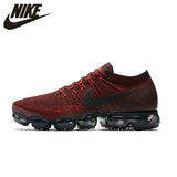 NIKE Air VaporMax Flyknit Original Mens Running Shoes Stability Height Increasing Breathable Lightweight Sneakers For Men Shoes