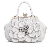 Flying birds designer women handbag 3D flower high quality leather tote bag female large shoulder bag messenger bags LM3515fb