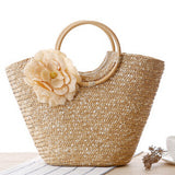 FLYING BIRDS! 2016 beach bag women handbags Bohemian women straw bag summer handbags bolsas women's bags travel bags LS8880fb