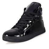 HEE GRAND New Arrival Lighted Candy Color High-top Shoes Men Fashion Unisex Shoes Flat Platform Shoes Couple Shoes XWB001