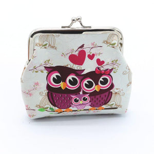 Xiniu Women Coin Purses Lady Retro Vintage Owl Small Wallet Hasp Purse Women  Small Clutch Bag #XTJ