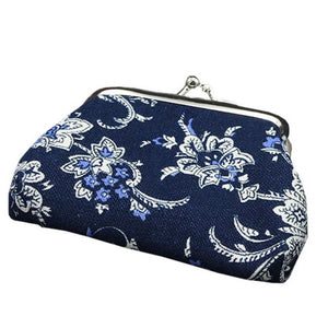 Xiniu Women Retro Vintage Flower Small mini cartoon wallet Hasp Purse female cards holder Clutch Bag carteira feminina #6M