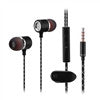 FORNORM S1 Metal Earphones with Mic Remote HiFi Stereo Bass Head Phone Metal Noise Canceling 3.5mm Aux Earbuds for iphone Xiaomi