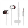 FORNORM S1 Metal Earphones with Mic Remote HiFi Stereo Bass Head Phone Metal Noise Canceling 3.5mm Aux Earbuds for iphone Xiaomi