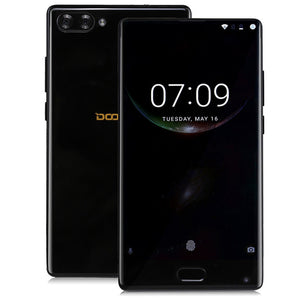 Best DOOGEE MIX 5.5" Android 7.0 Smartphone 6GB+64GB Helio P25 Octa Core 2.5GHz Metal Body Front Fingerprint Cellphone