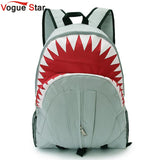Vogue Star 2018 Free Shipping! Hot Sale Children Fashion Shark Backpack Cute Backpacks Boy's Travel Bags School Bag YA40-282