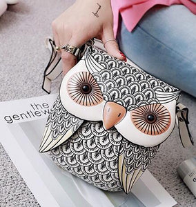 FLYING BIRDS Owl Famous Brand Bags Women Leather Handbags Shoulder Bolsas Top quality Mini Women's Messenger bags Designer Tote