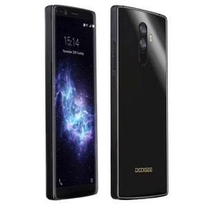 DOOGEE Mix 2 Android 7.1 Smartphone 128GB ROM 6GB RAM 4060mAh 5.99'' FHD Helio P25 Octa Core 4G Cellphone 4 Cameras 2160x1080px