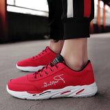 Men's Casual Sport Shoes Spring Travel Shoes Breathable Lace-up Sneakers