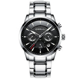 Full Steel Waterproof Chronograph Sports Watches