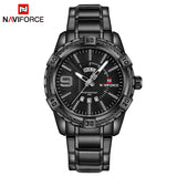 New Fashion Luxury Brand NAVIFORCE Men Gold Watches Men's Waterproof Stainless Steel Quartz Watch Male Clock Relogio Masculino