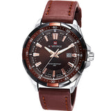 NEW Fashion Casual NAVIFORCE Brand Waterproof Quartz Watch Men Military Leather Sports Watches Man Clock