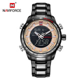 Top Brand Luxury Men's Watch Waterproof Digital LED Male Sports Watches Men Quartz Casual Wrist Watch Gold