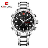 Top Brand Luxury Men's Watch Waterproof Digital LED Male Sports Watches Men Quartz Casual Wrist Watch Gold