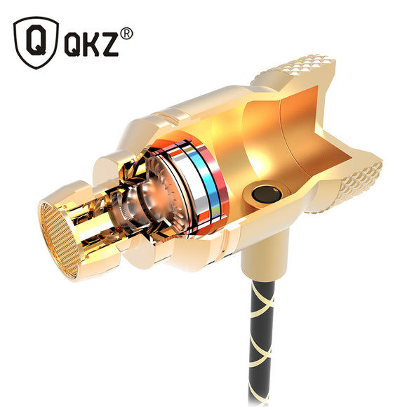 QKZ X5 Earphone Latest Original Brand Super Bass In-Ear Earphone with Mic 3.5mm Hifi Gold Plated Go Pro Music Headset Eearphone