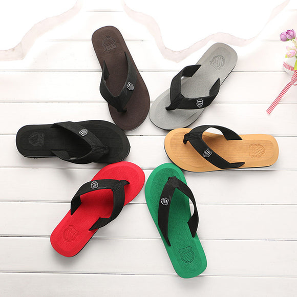 Men's Summer Flip-flops Slippers Beach Sandals Indoor&Outdoor Casual Shoes