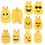 Cute Emoji Emoticon Shoulder School Child Bag Backpack Satchel Rucksack Handbag