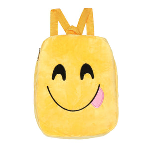 Cute Emoji Emoticon Shoulder School Child Bag Backpack Satchel Rucksack Handbag