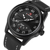 NAVIFORCE Luxury Brand Men Army Military Watches Men's Quartz Date Clock mLeather Waterproof Sports Watch