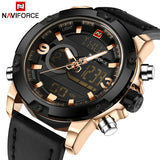 NAVIFORCE Original Luxury Brand Quartz Watch Men Digital LED Clock Men's Watch Military Sports Wrist watch