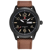 New NAVIFORCE Watches Fashion Men Top Brand Luxury Mens Nylon Strap Wristwatches Men's Quartz Sports Watches