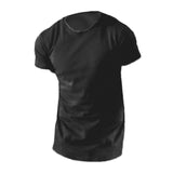 Fashion Mens Casual Summer Short Sleeve Round Neck Fitness Gyms T-shirts 2018 Men Clothes Summer Comfortable Longline Tee Tops