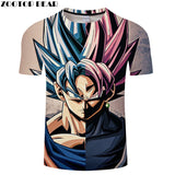 Goku 3D t shirt Men tshirt Summer T-Shirt Casual Tees Dragon Ball Short Sleeve Tops Women Camiseta Printed Drop Ship ZOOTOP BEAR