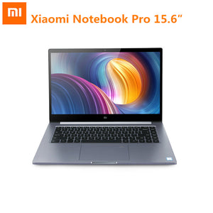 Original Xiaomi Mi Notebook Pro 15.6inch Windows 10 Intel Core I5/I7 Quad Core Laptop 1.8GHz 256GB SSD Fingerprint Recognition