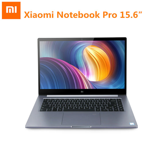 Original Xiaomi Mi Notebook Pro 15.6inch Windows 10 Intel Core I5/I7 Quad Core Laptop 1.8GHz 256GB SSD Fingerprint Recognition
