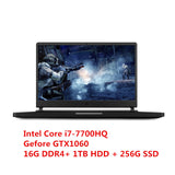 Xiaomi Mi Gaming Laptop 15.6'' Windows 10 Intel Core I7-7700HQ Quad Core 16GB RAM 256GB SSD 1TB HDD GTX1060 Notebook For Game