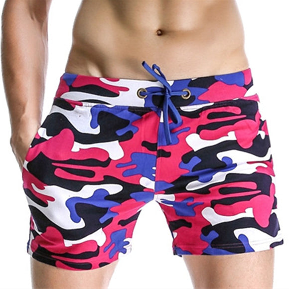 Fashion Casual Shorts Men Militray Camo Low Waist Bermuda Jogger Bodybuilding Crossfit Sweatpants Slim Fitness Male Shorts