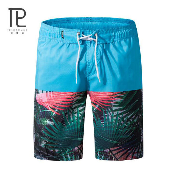 Tailor Pal Love 2018 Print Men's Shorts Summer Mens Beach Shorts Casual Male Shorts homme Mens Clothing Quick Dry Half Pants #b7